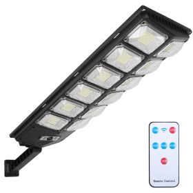 Solar Powered Wall Light 504 LED Beads PIR Motion Sensor Lamp Outdoor IP65 Waterproof with Remote Control for Garage Front Door Garden Pathway