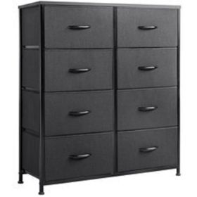 Dresser for Bedroom with 8 Drawers; Wide Chest of Drawers;