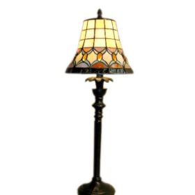 Tiffany-style Jeweled Table Lamp