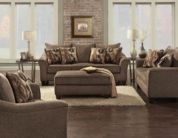 Camero Fabric 4-Piece Living Room sofa Set