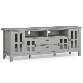 Artisan - 72" TV Media Stand - Fog Grey