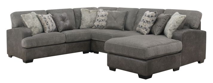 Wallace & Bay Grennburg Gray Modular 4 Piece Sectional