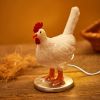 Bring Home a Lifelike Chicken Egg Lamp - 3D LED Night Light with USB