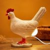 Bring Home a Lifelike Chicken Egg Lamp - 3D LED Night Light with USB