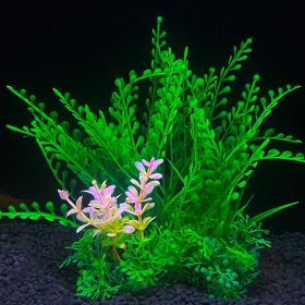 Aquarium Plants-Artificial Fish Tank Plants; Plastic Artificial Plant; Fish Hides Aquatic Plants (model: No 3)