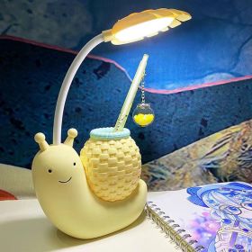 Cute Desk Lamp,Childrens Led Night Light (Color: Yellow)