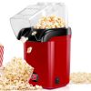 5 Core Popcorn Machine 16 Cup Capacity Hot Air Popper Mini Portable Tabletop Electric Pop Corn Maker Maquina Para Hacer Palomitas De Maiz For Home Mov