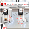 5in1automatic espresso machine with water level line, capsule coffee machine 19Bar hot and cold extract French Mocha Italian 600L water tank espresso