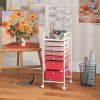 6 Drawers Rolling Storage Cart Organizer