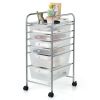 6 Drawers Rolling Storage Cart Organizer