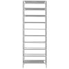 10 Tiers Shoes Rack Shelves 27 Pairs Shoes Storage Organizer Stand Non-Woven Fabric Detachable Shoes Tower Stackable Shoes Storage Rack